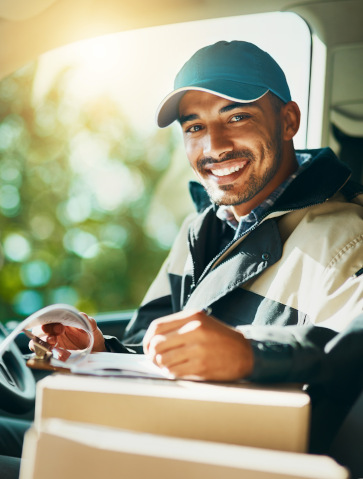 Ill be delivering your parcel next.